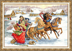 Вышивка ЧМ-033 Масленица Вышивка ЧМ-033 Масленица