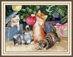 Вышивка НЛ-022 Новогодние подарки Вышивка НЛ-022 Новогодние подарки