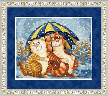 Вышивка ВК-031 Любовь согреет Вышивка ВК-031 Любовь согреет