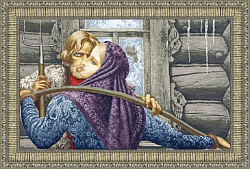 Вышивка 00-001 У чужого окна